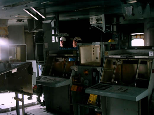 Dive HMAS Brisbane - Her Story Image Gallery  Control Room